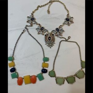 Bundle of 3 colorful necklaces